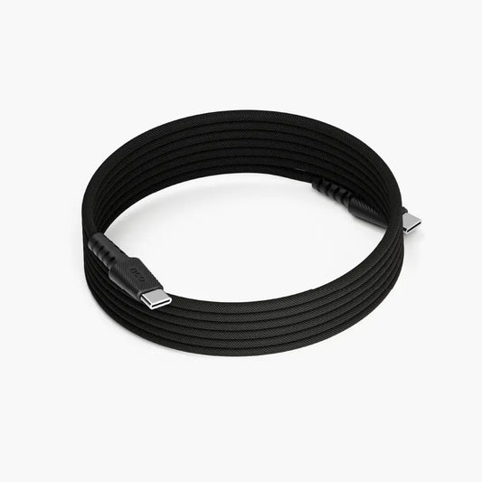 Cable Magnetico NCO PowerForce 2m USB-C a USB-C - Negro
