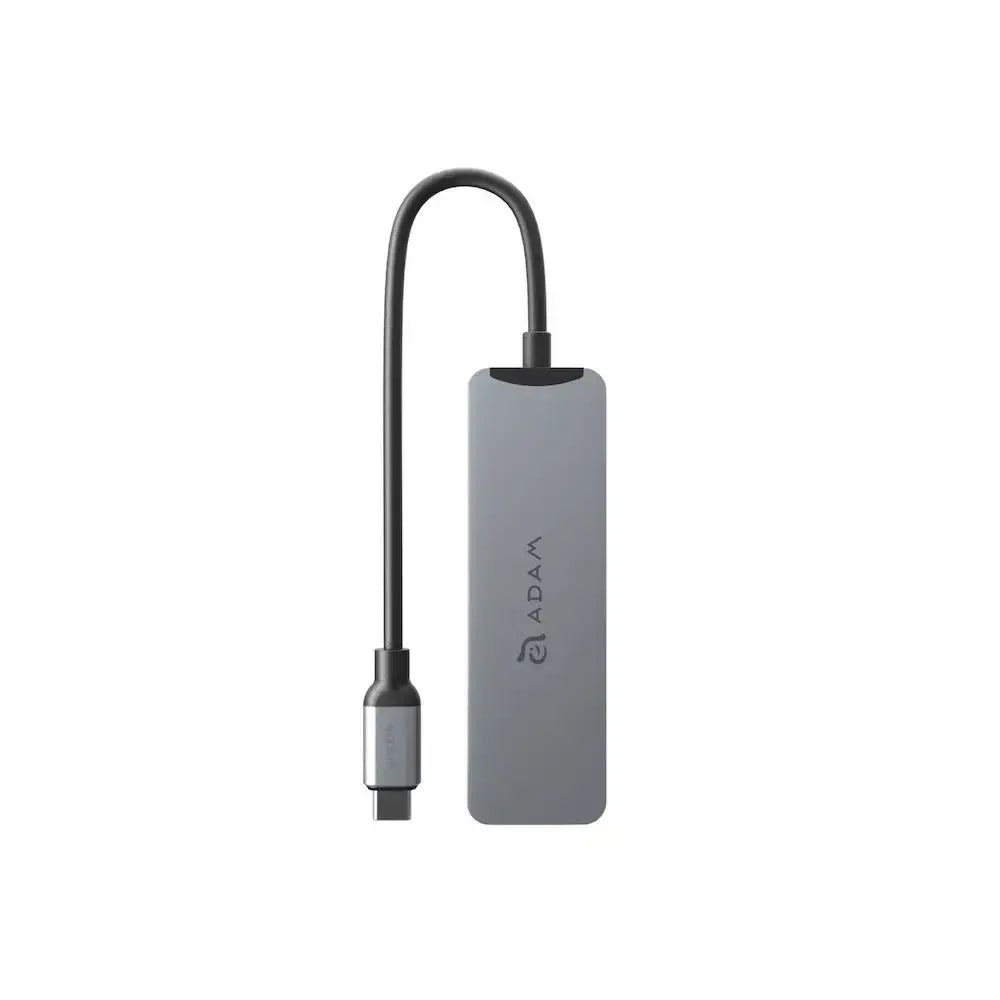 Adam Elements Adaptador Multipuertos CASA HUB A05 USB-C 5-en-1 - Gris