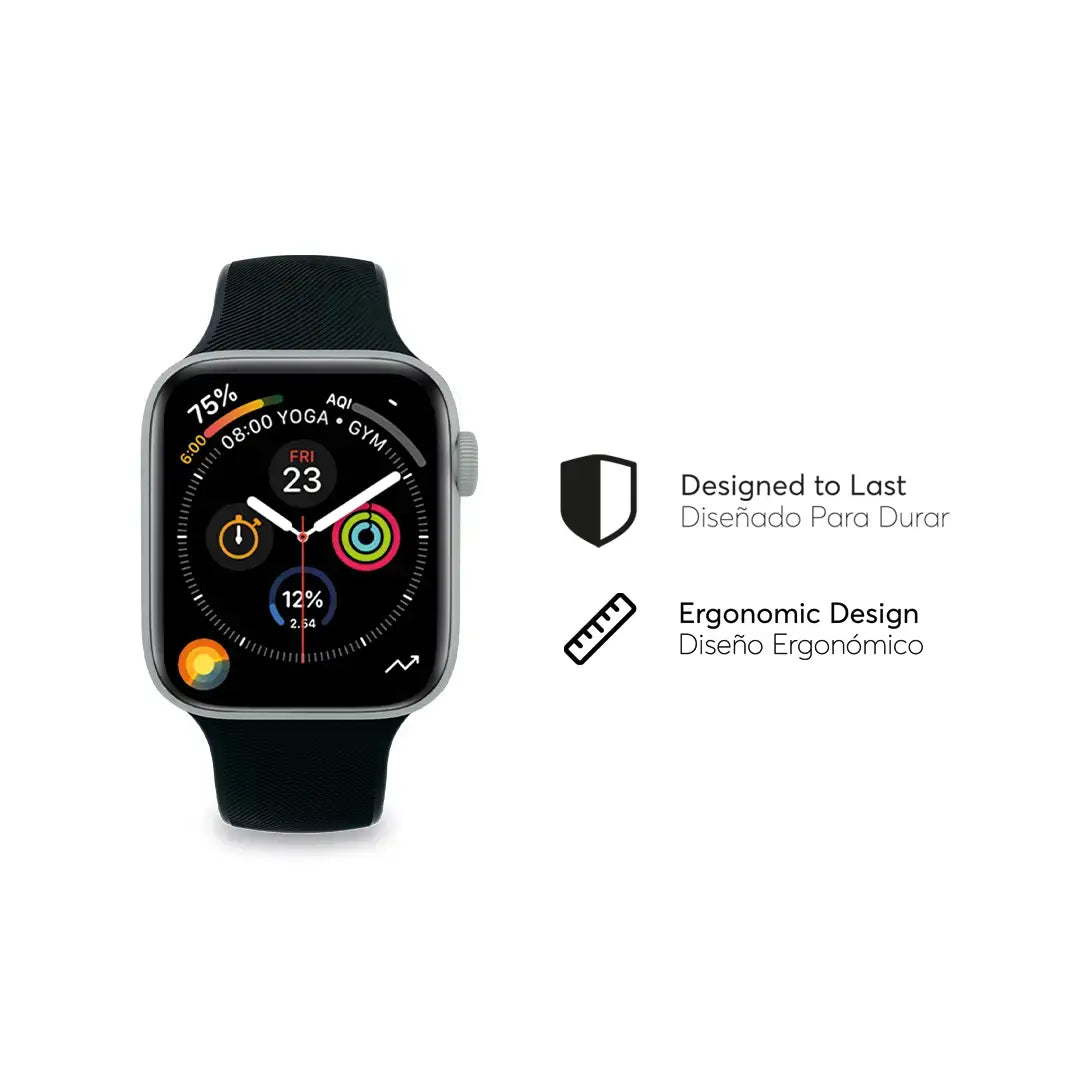 Correa NCO ActiveLoop en Silicona para Apple Watch 41mm - Negro