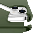 ItSkins Funda Vault R Solid con MagSafe para iPhone 13/14 - Verde Oliva