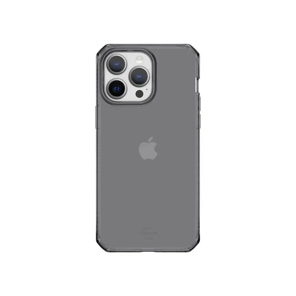 ItSkins Funda Spectrum R Clear para iPhone 14 Pro - Negro Humo