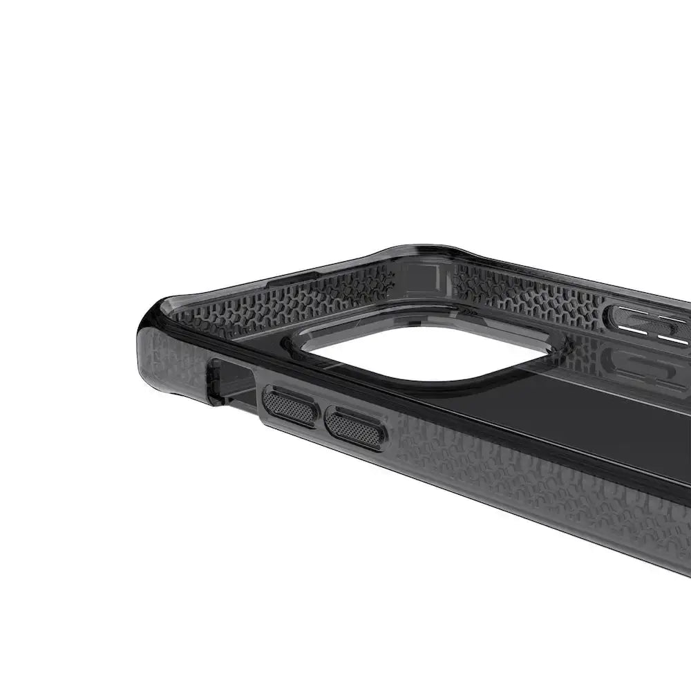 ItSkins Funda Spectrum R Clear para iPhone 14 Pro - Negro Humo