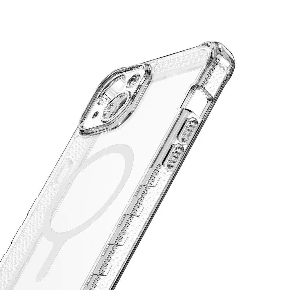 ItSkins Case Supreme R Clear con MagSafe para iPhone 15/14 - Transparente