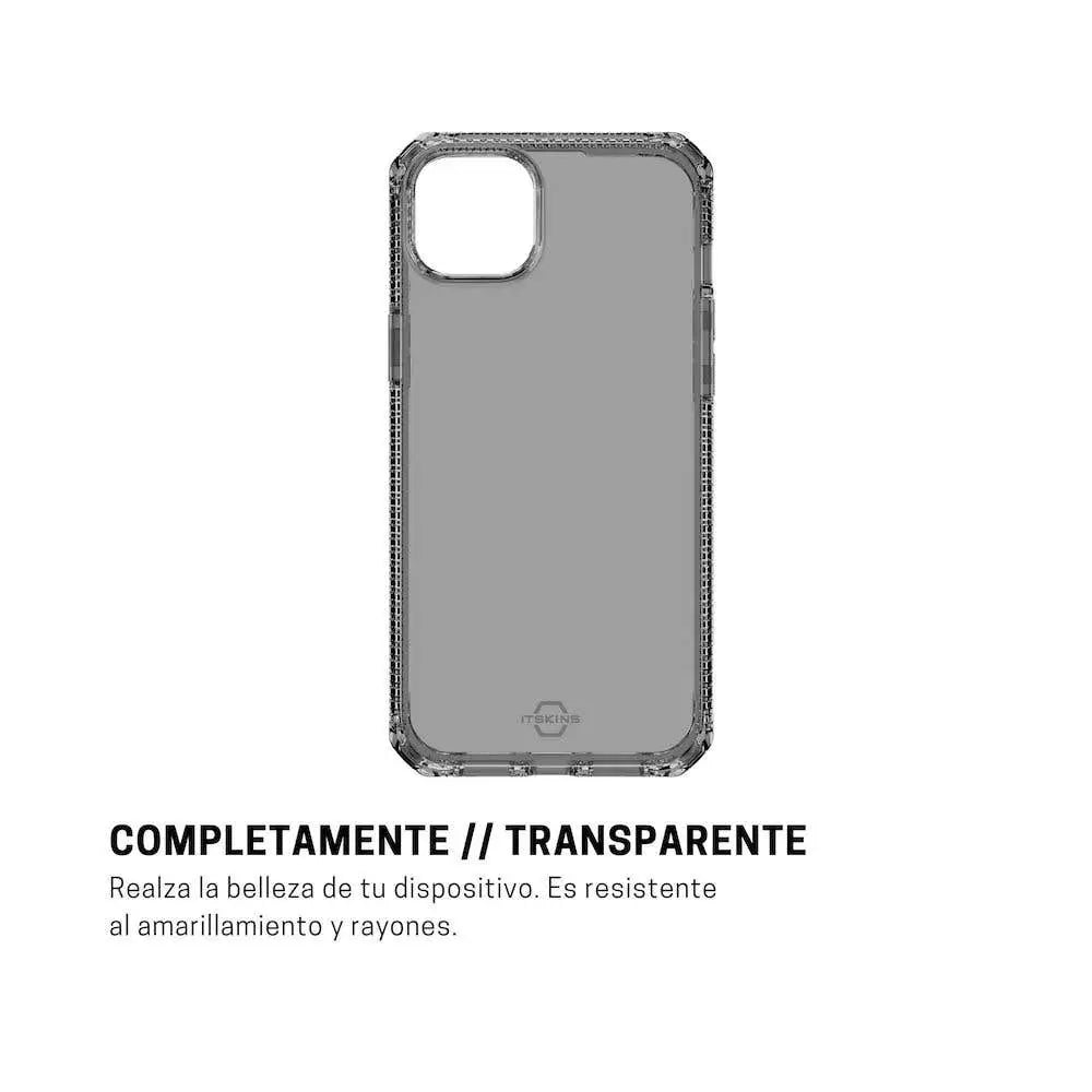 ItSkins Case Spectrum R Clear para iPhone 15/14 - Gris