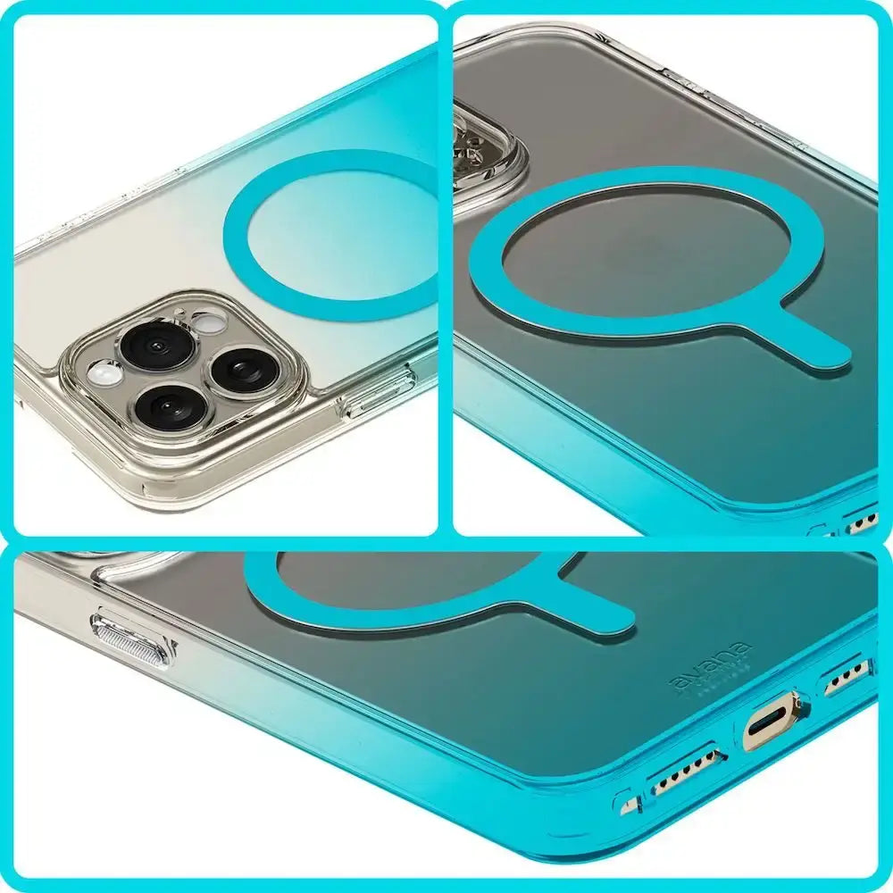 Case Avana Sunrise para iPhone 15 Pro Max con Magsafe - Celeste