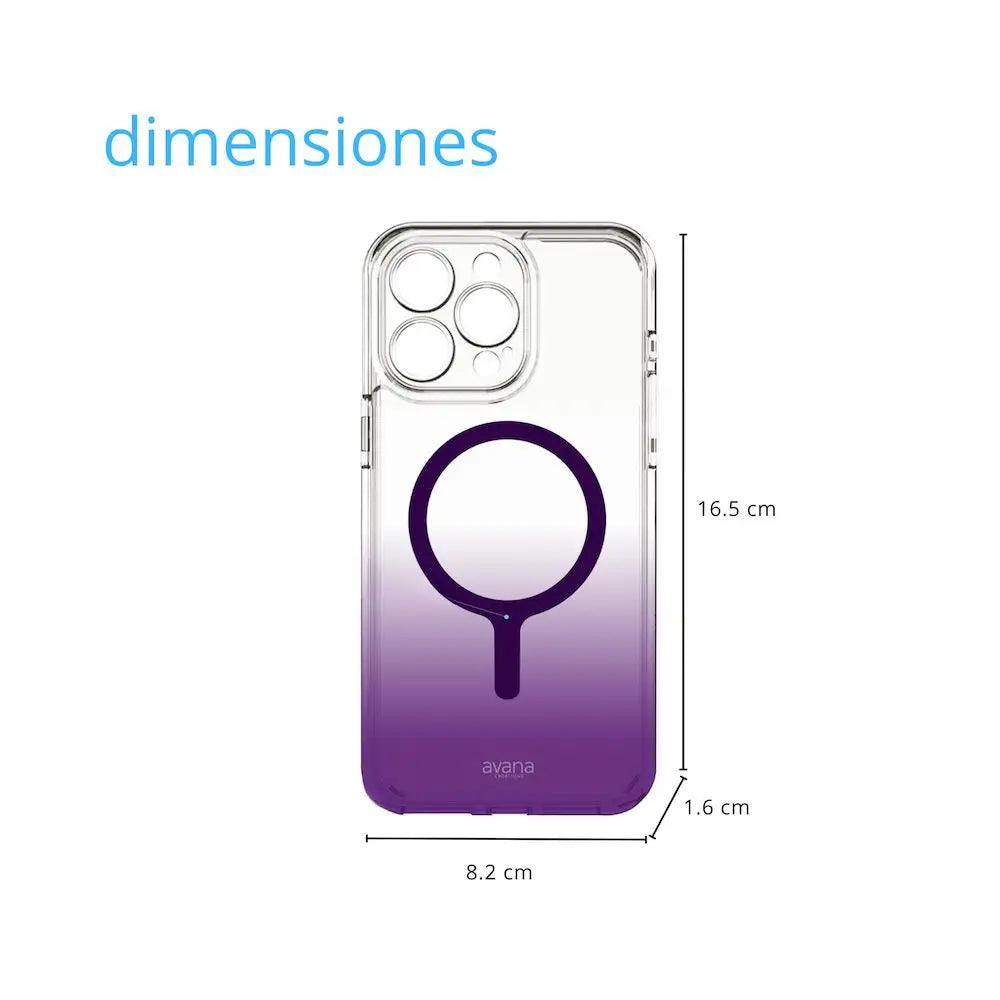 Case Avana Sunrise para iPhone 15 Pro Max con Magsafe - Lavanda