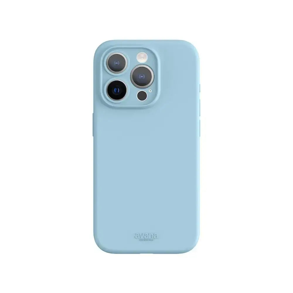 Case Avana Velvet para iPhone 15 Pro Max con Magsafe - Celeste