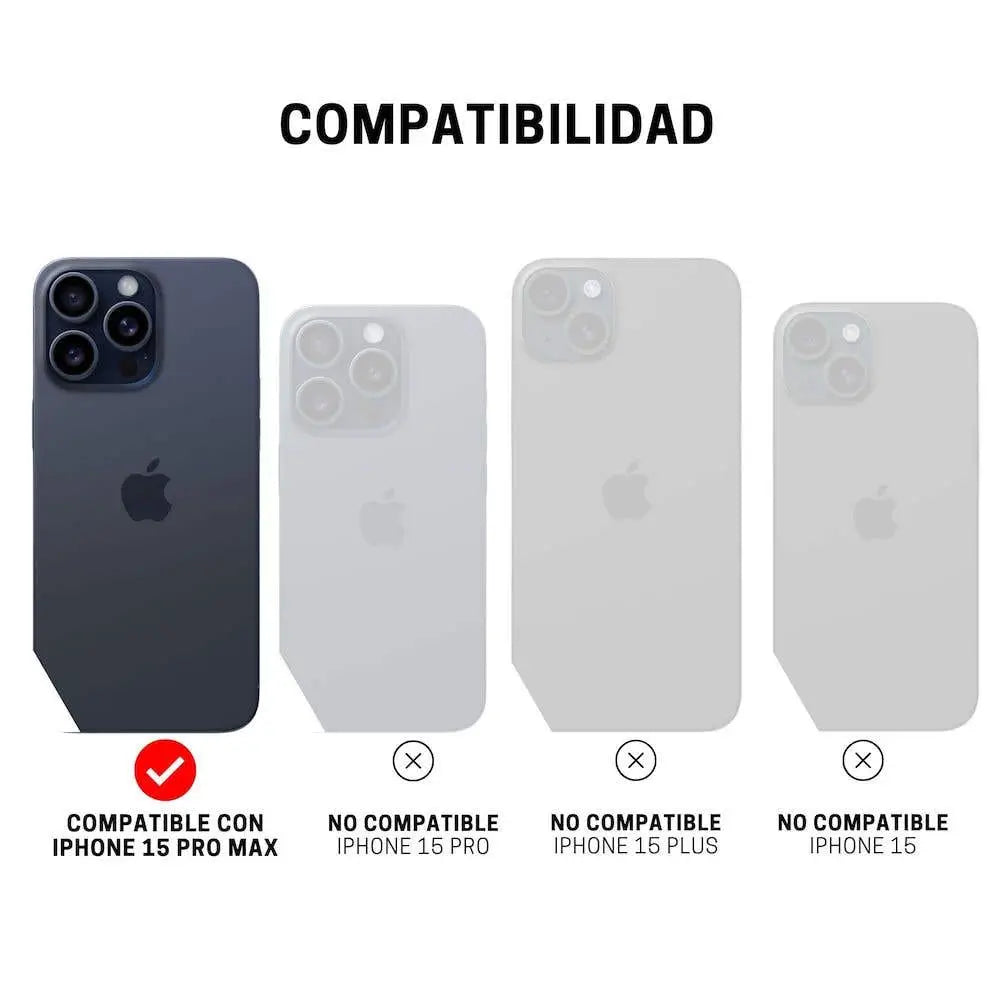 ItSkins Case Spectrum R Clear para iPhone 15 Pro Max - Gris