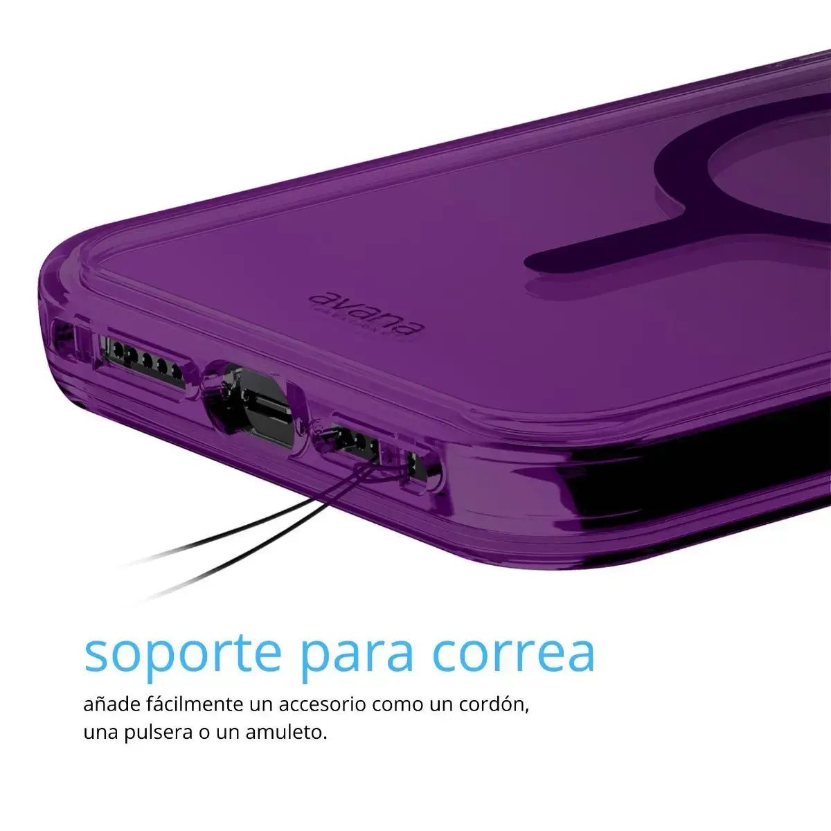 Case Avana Sunrise para iPhone 15 Pro con Magsafe - Lavanda