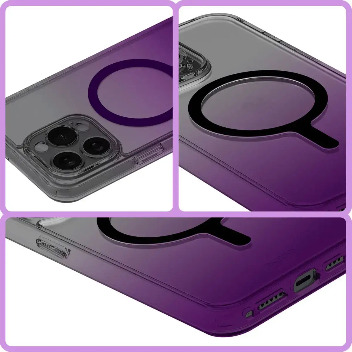 Case Avana Sunrise para iPhone 15 Pro con Magsafe - Lavanda