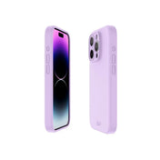 Case Avana Velvet para iPhone 15 Pro con Magsafe - Violeta