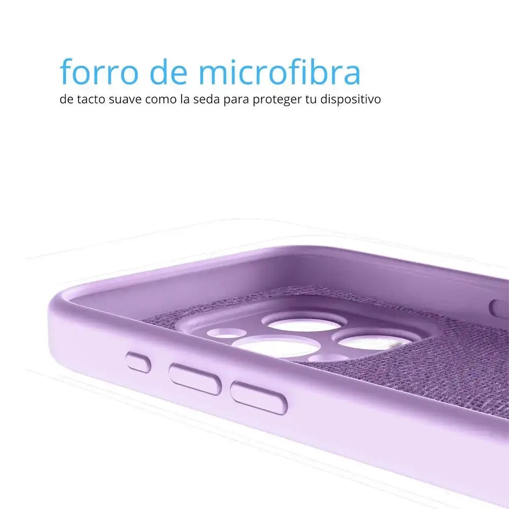 Case Avana Velvet para iPhone 15 Pro con Magsafe - Violeta