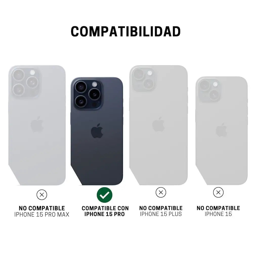 Case ItSkins Spectrum R Mood para iPhone 15 Pro - Morado Claro