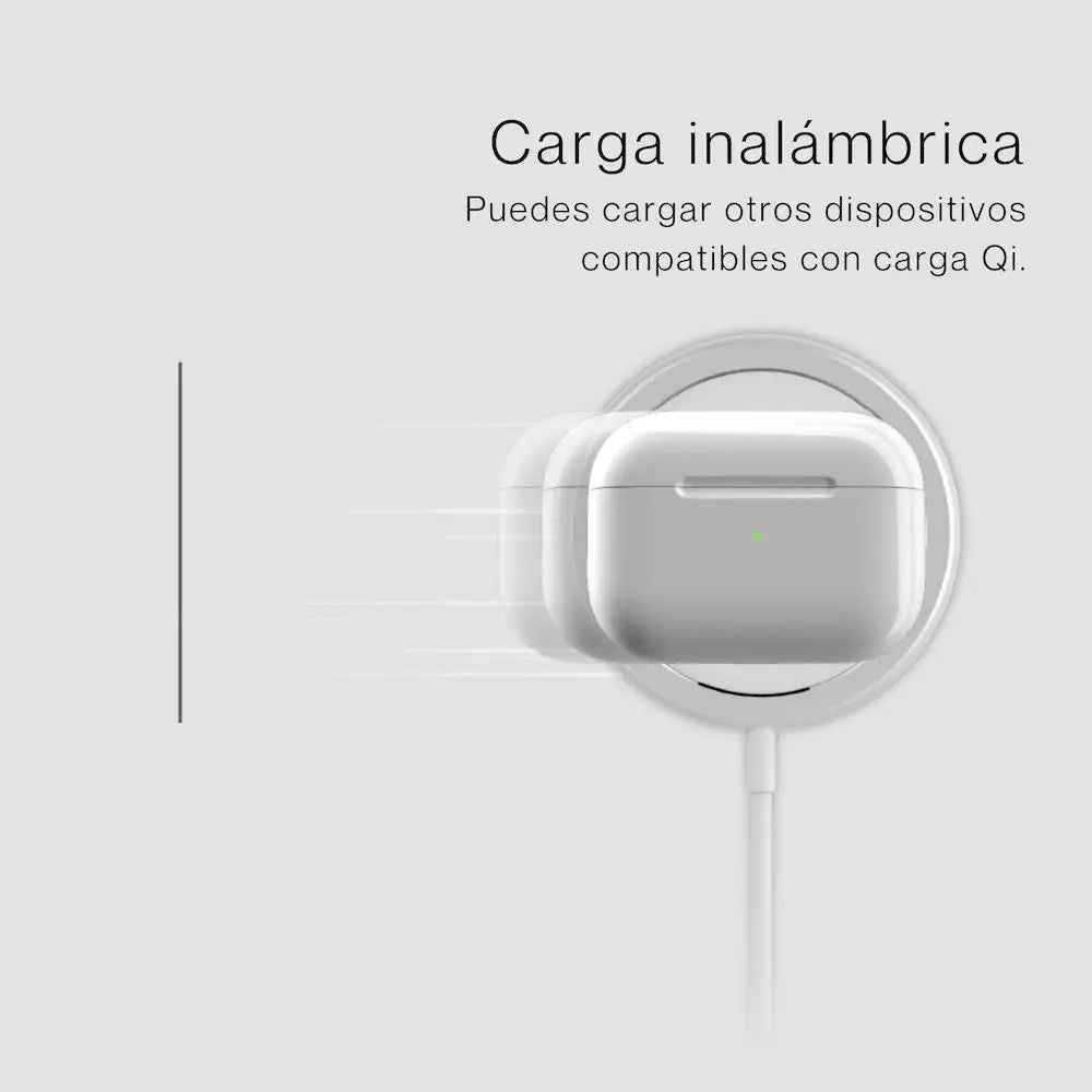 Cargador Magnético Adam Elements OMNIA M con Adaptador de corriente 33W - Blanco