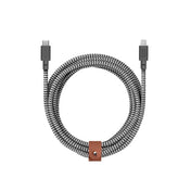 Cable de Trenazado Native Union USB-C a Lightning reforzado de 3m - Cebra