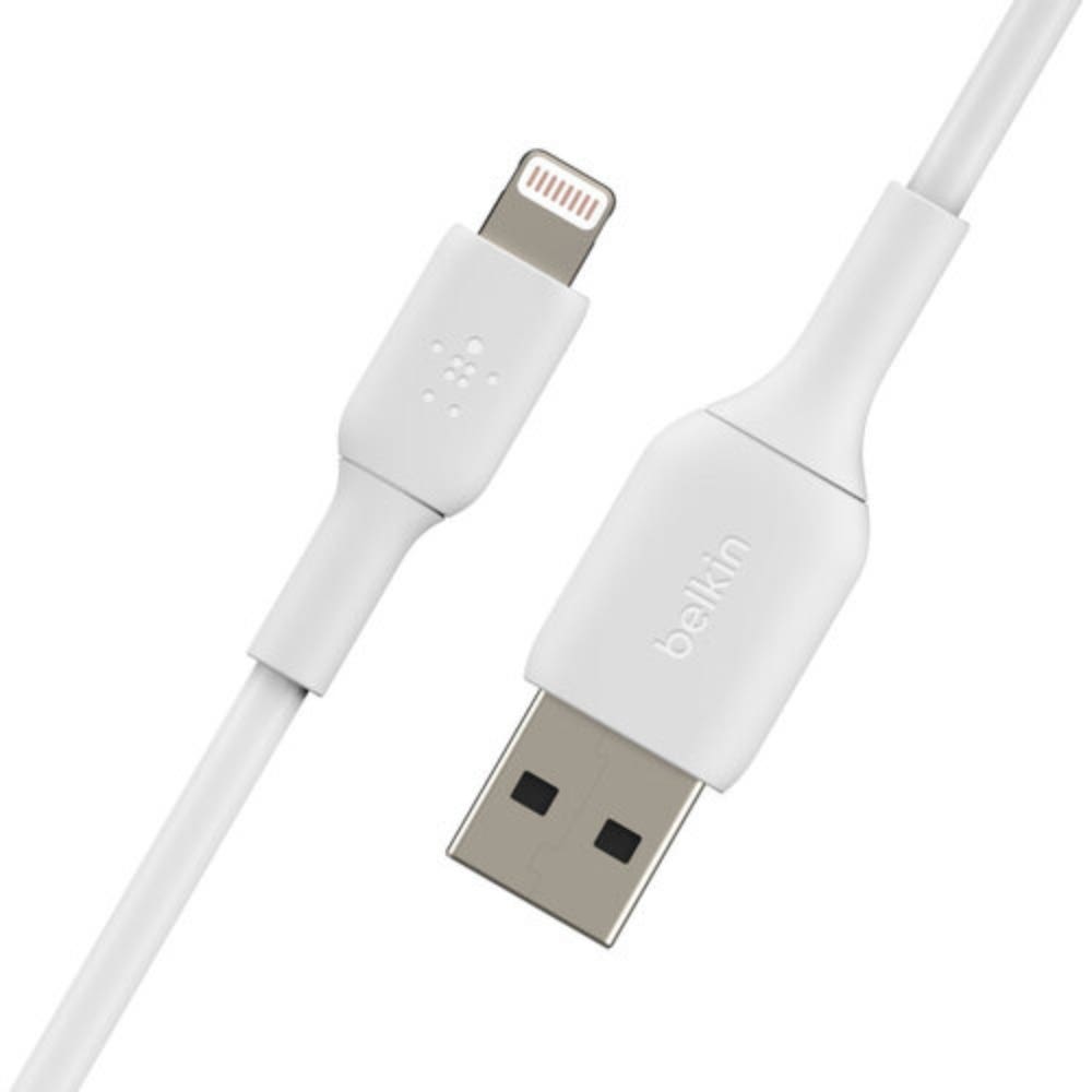 Cable Belkin BoostCharge USB-A a Lightning 1m - Blanco