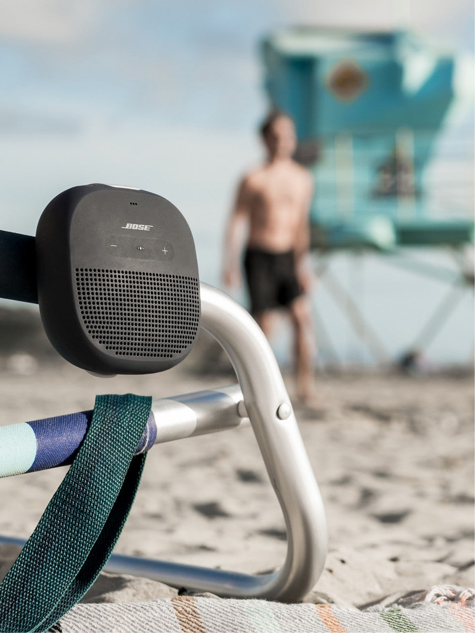 Parlante Bose Soundlink Micro con Bluetooth - Azul Piedra