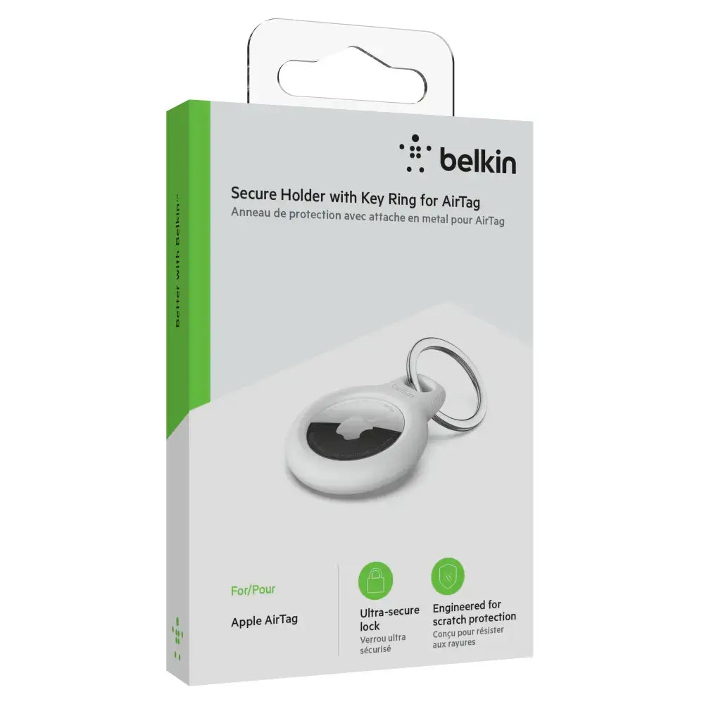 Llavero BELKIN para AirTag - Blanco