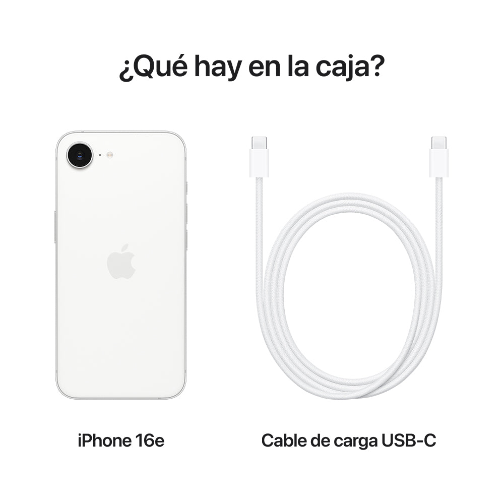 iPhone 16e 128 GB Blanco