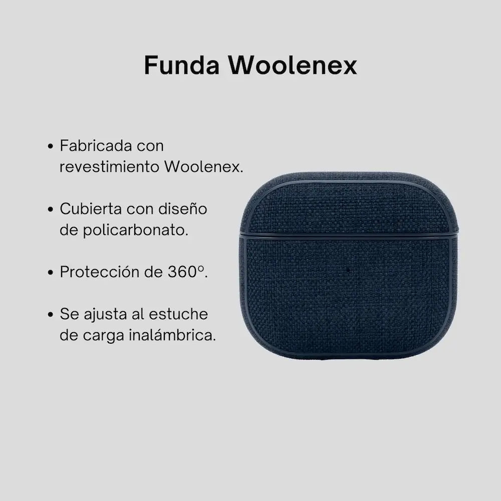 Case Incase Woolenex para AirPods 3 - Azul Cobalto