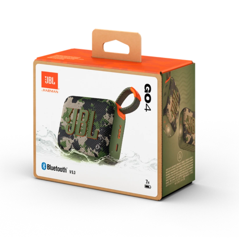 Parlante JBL Go4 Bluetooth - Militar