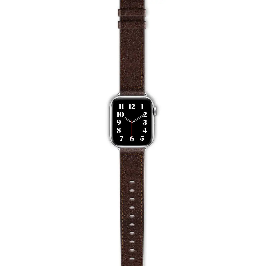 Correa cuero NCO para Apple Watch todas las tallas - Chocolate