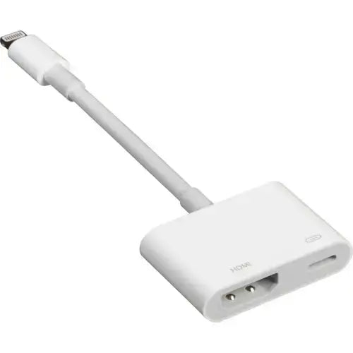 Adaptador Apple Lightning a AV Digital - Blanco