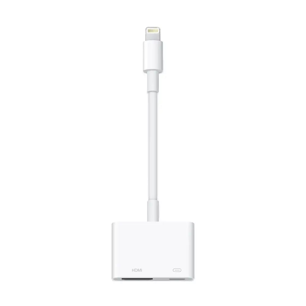 Adaptador Apple Lightning a AV Digital - Blanco