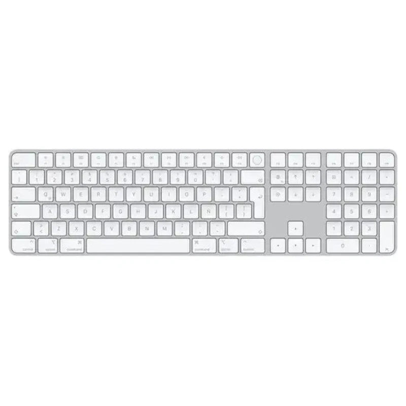 Magic Keyboard Apple para Mac M1 con Touch ID y Teclado Númerico - Latino - Plata