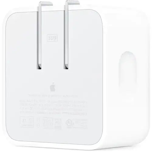 Cargador de Pared Compacto Apple con Dos Puertos de 35W - Blanco