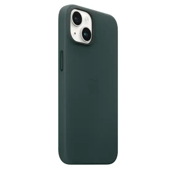 Case de Cuero Apple para iPhone 14 con MagSafe - Verde Pino