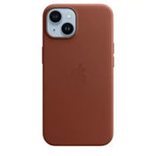 Case de Cuero Apple para iPhone 14 con MagSafe - Ocre Oscuro