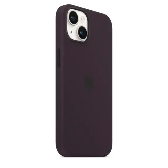 Case de Silicona Apple para iPhone 14 con MagSafe - Morado Intenso