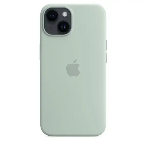 Case de Silicona Apple para iPhone 14 con MagSafe - Verde Claro