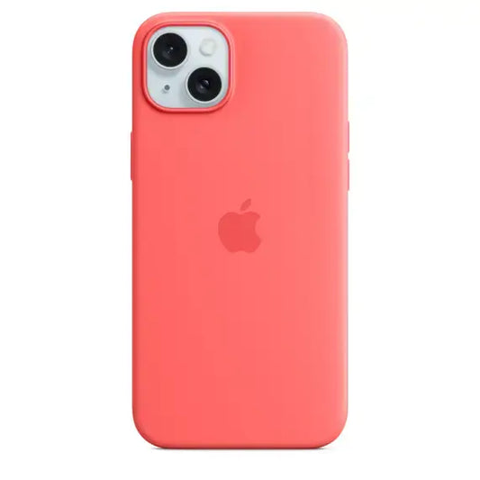 Case de Silicona Apple para iPhone 15 Plus con MagSafe -Guayaba