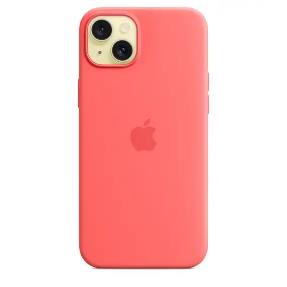 Case de Silicona Apple para iPhone 15 Plus con MagSafe -Guayaba