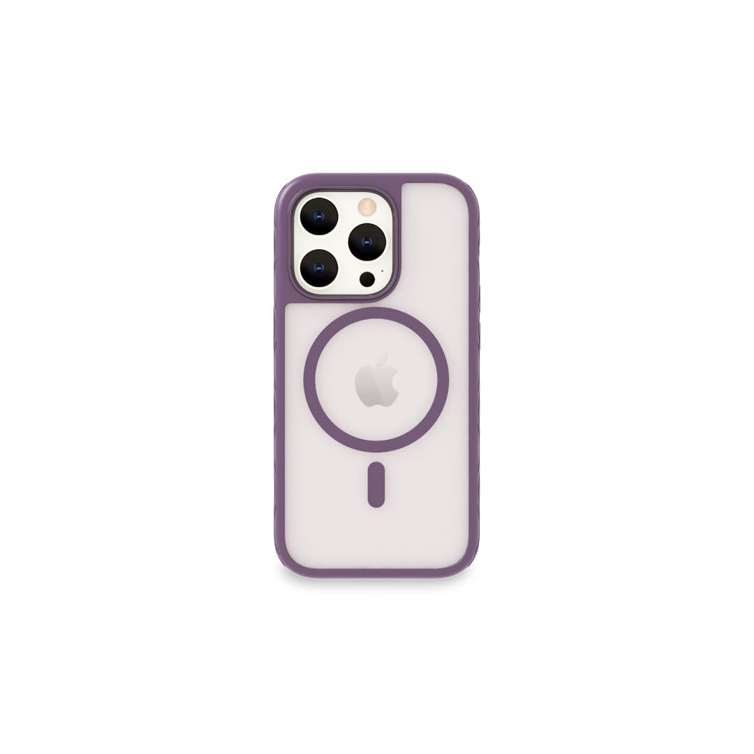 Case NCO SafeCase GRIP con MagSafe para iPhone 14 Pro - Morado