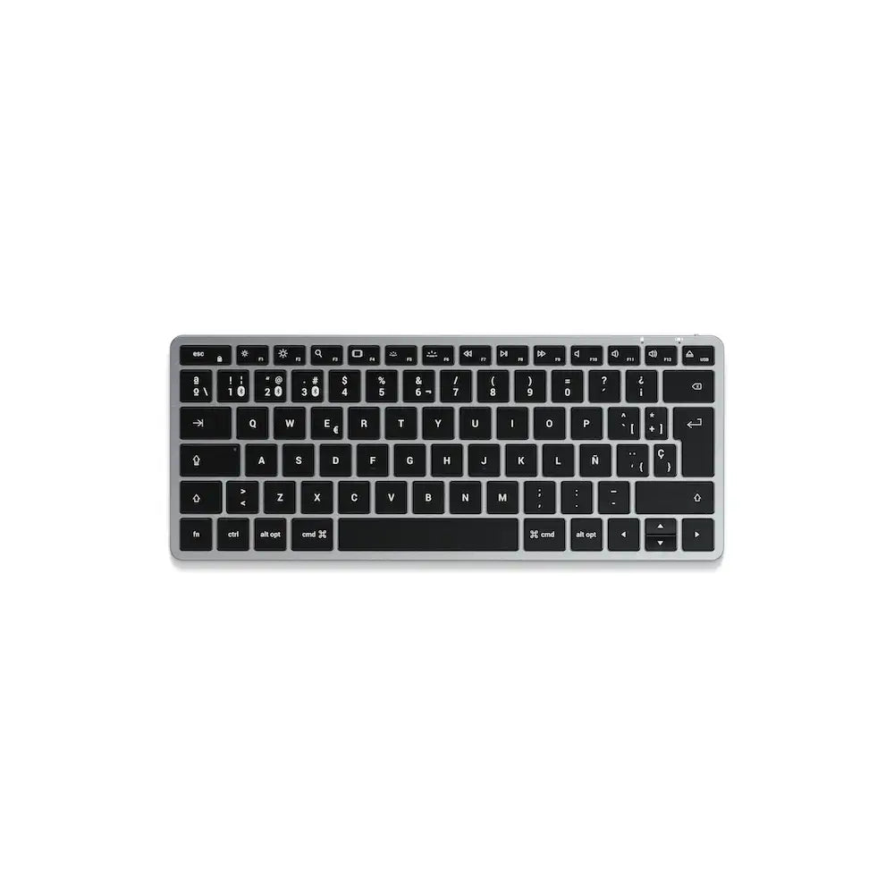 Teclado Retroiluminado Satechi Slim X1 Bluetooth (Español) - Gris Espacial