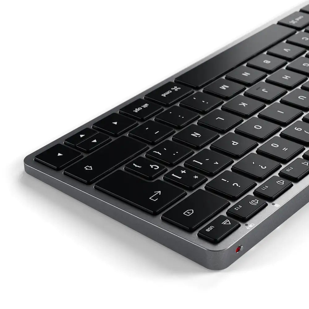 Teclado Retroiluminado Satechi Slim X1 Bluetooth (Español) - Gris Espacial