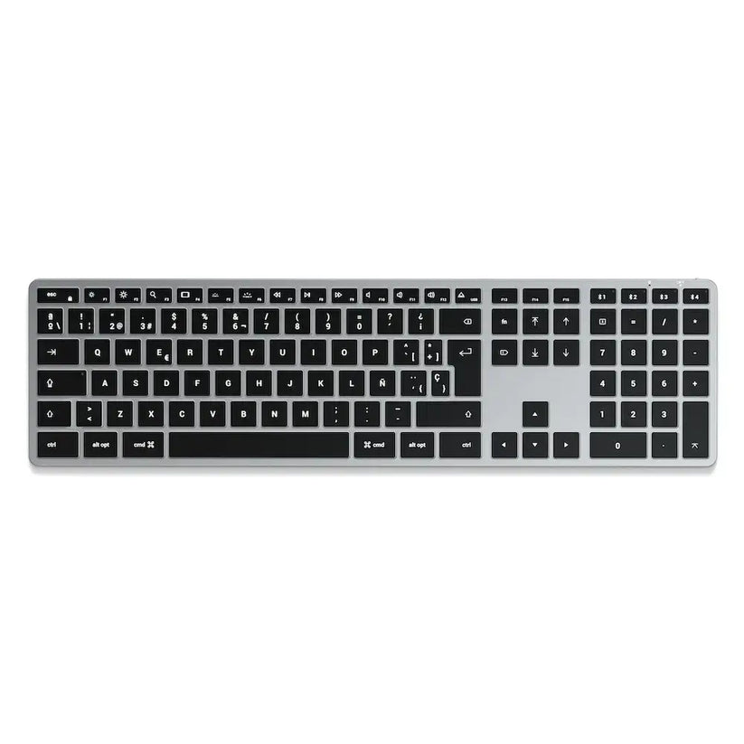 Teclado retroiluminado inalambrico español hotsell