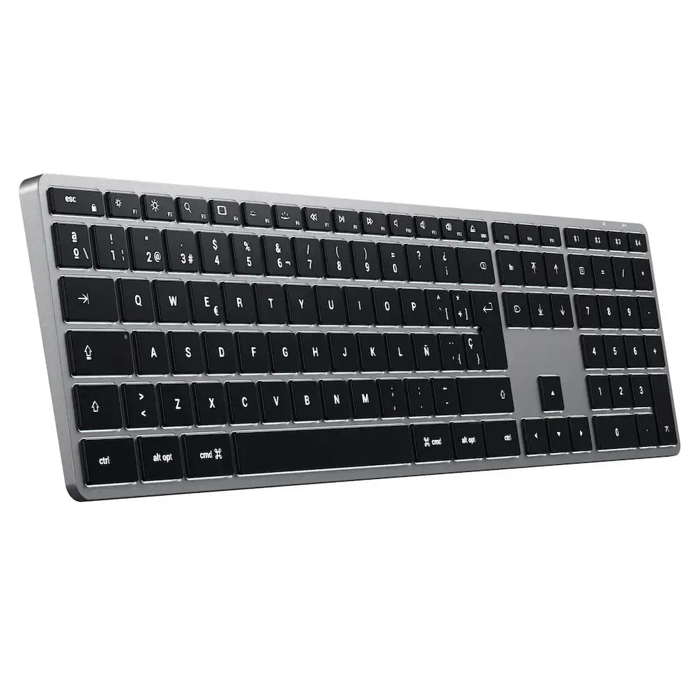 Teclado Retroiluminado Satechi Slim X3 Bluetooth (Español) - Gris Espacial