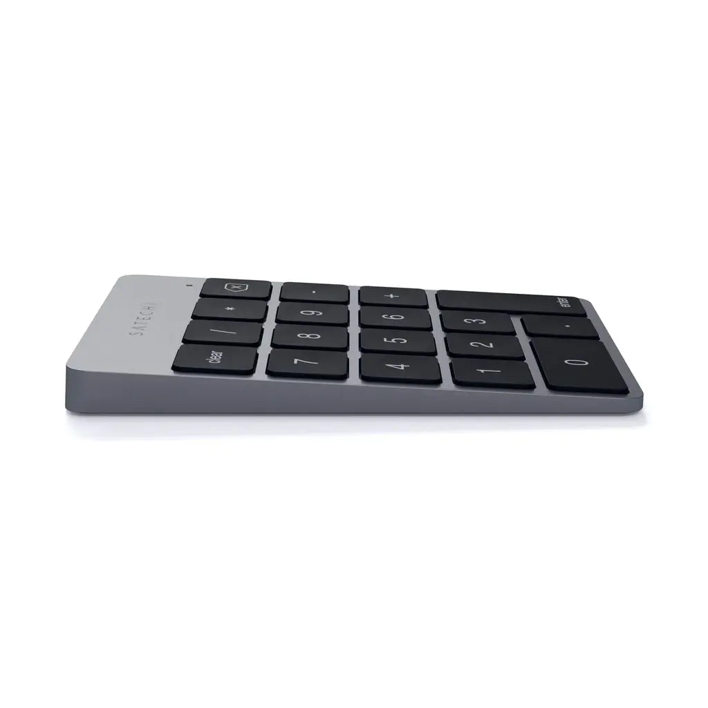 Teclado Satechi Slim Recargable de Aluminio Inalámbrico - Plata