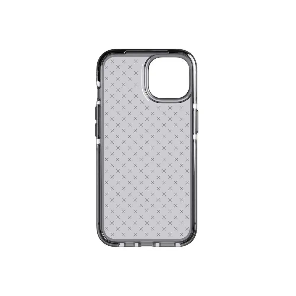 Tech21 Evo Check Case para iPhone 14 - Negro/Ahumado