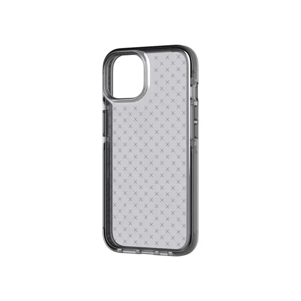 Tech21 Evo Check Case para iPhone 14 - Negro/Ahumado