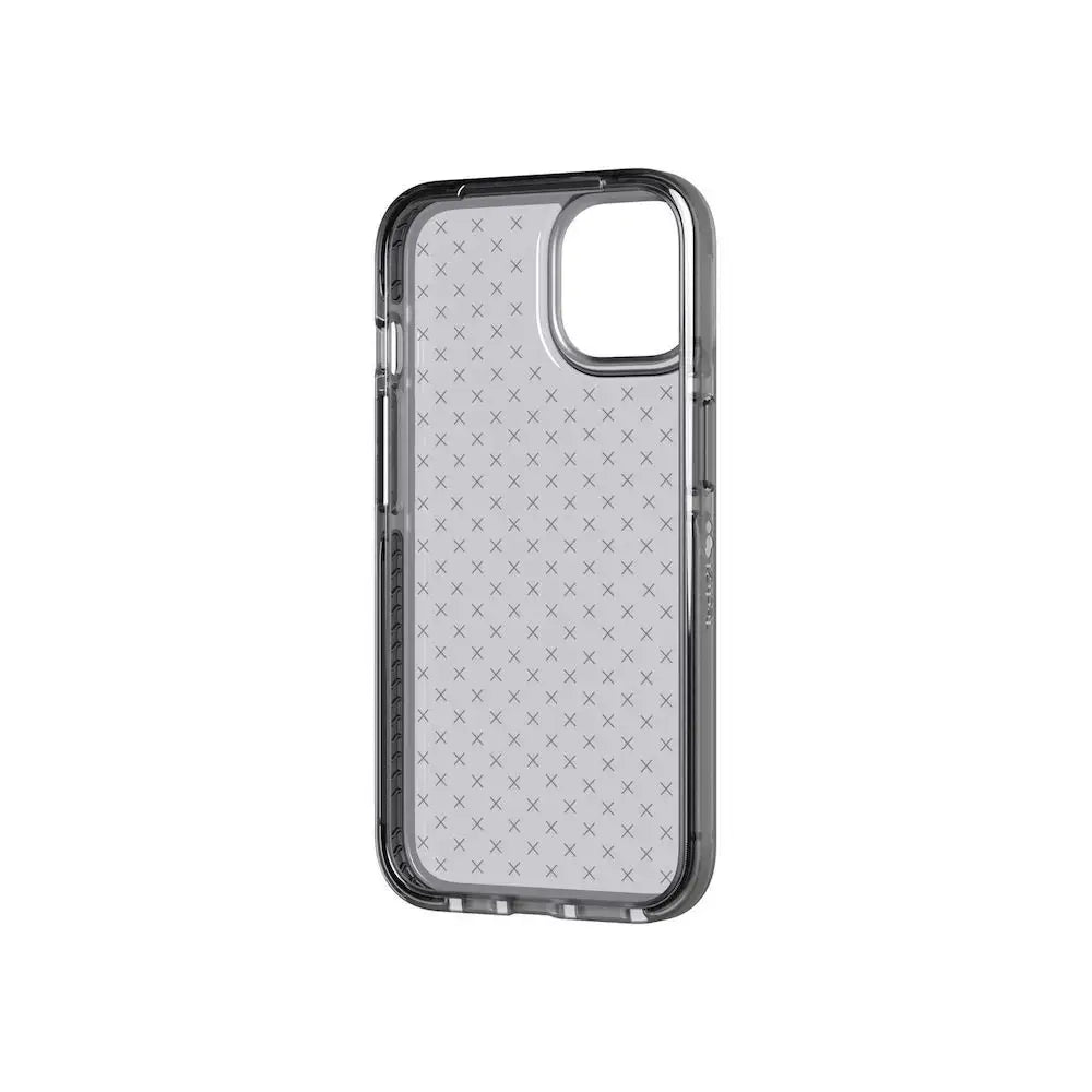 Tech21 Evo Check Case para iPhone 14 - Negro/Ahumado