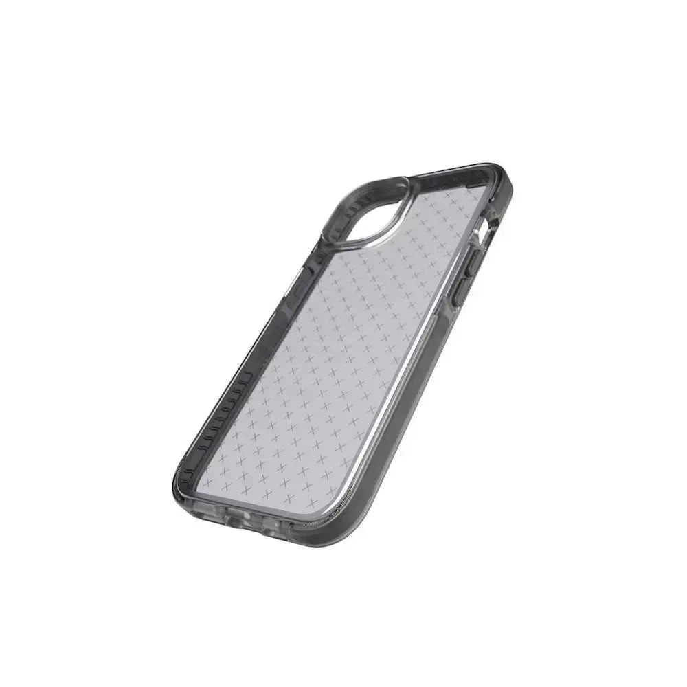 Tech21 Evo Check Case para iPhone 14 - Negro/Ahumado