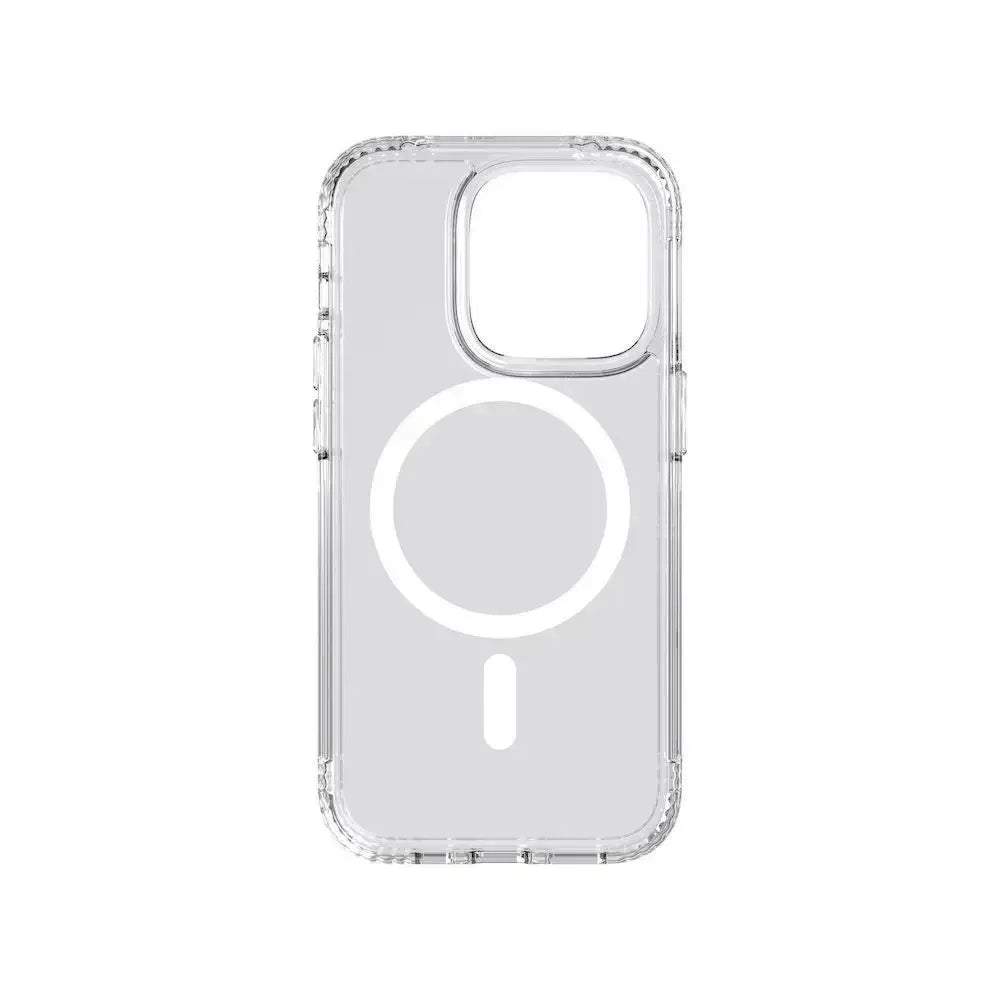 Tech21 Funda Evo Clear con MagSafe para iPhone 14 Pro - Transparente