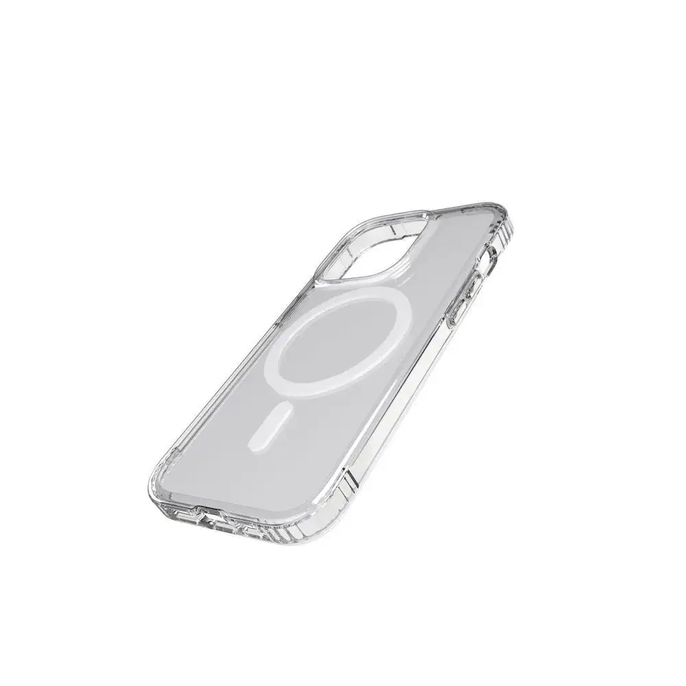 Tech21 Funda Evo Clear con MagSafe para iPhone 14 Pro - Transparente