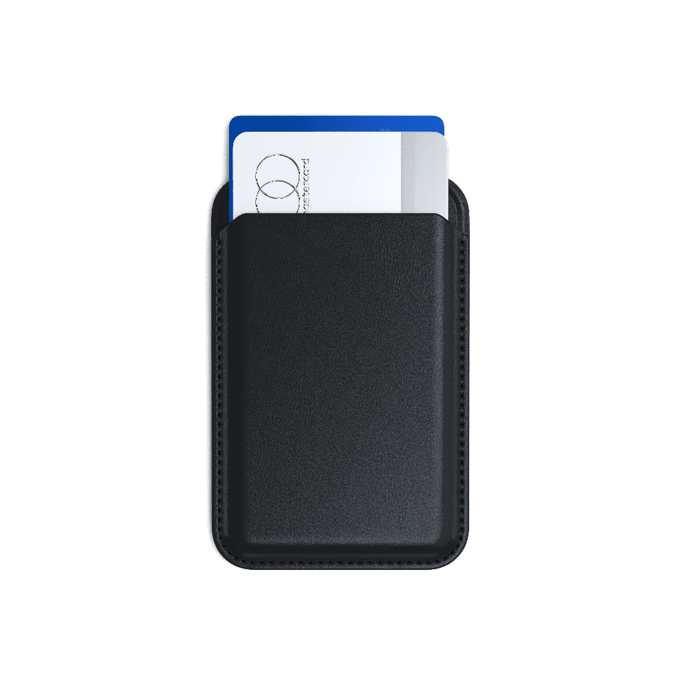 Tarjetero Mangnético con Stand Satechi para iPhone - Negro