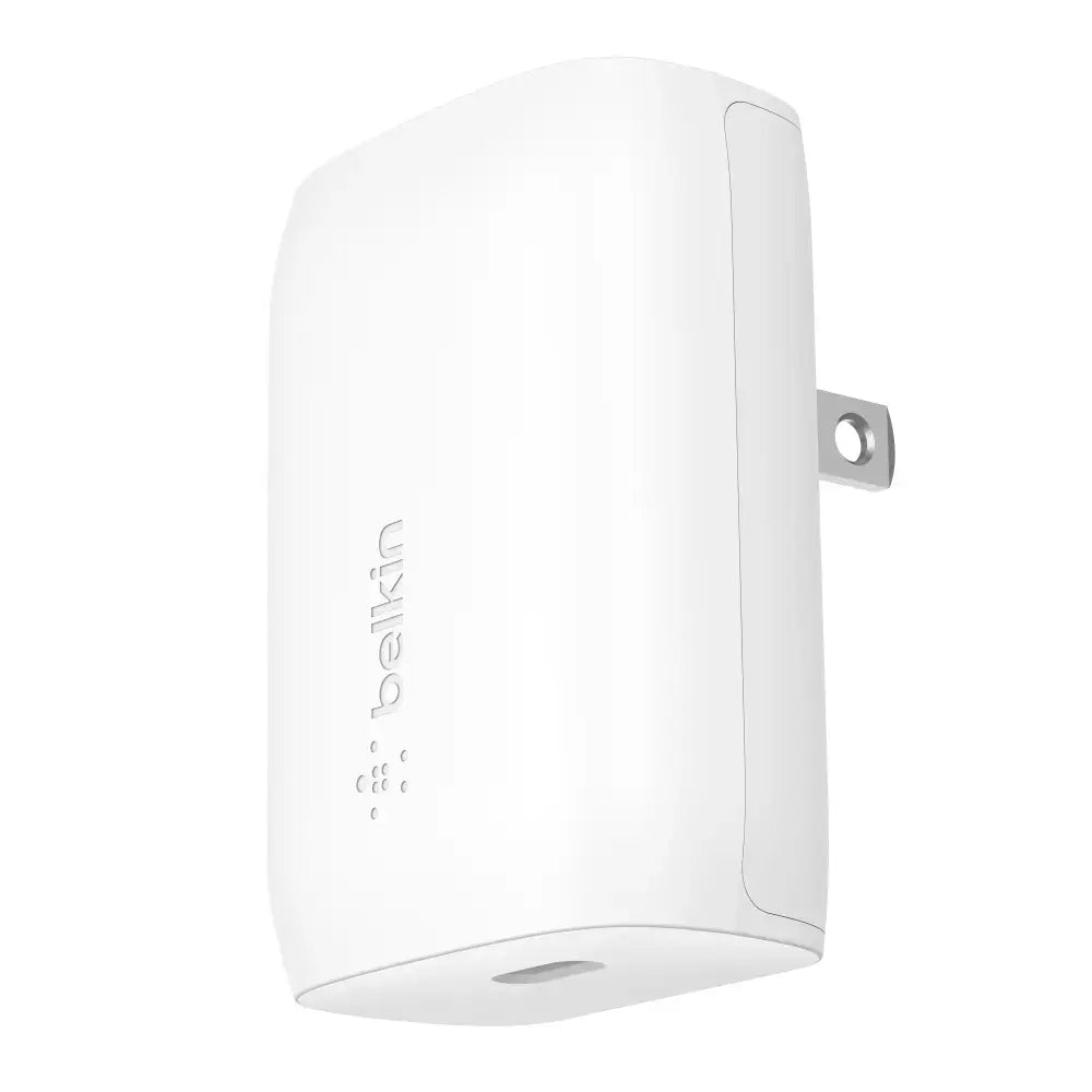 Cargador de pared Belkin USB-C PPS 30W con cable USB-C a USB-C - Blanco